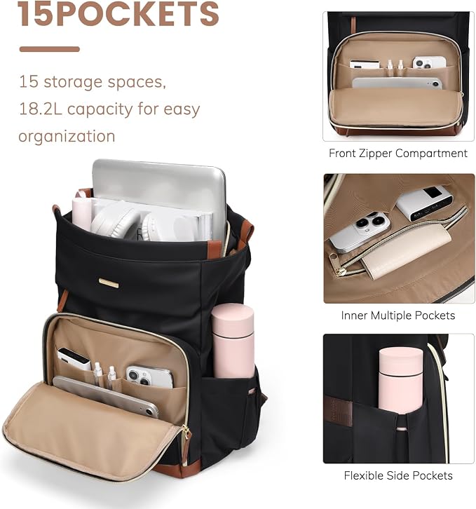 Convertible Daypack Laptop Backpack - Image 3