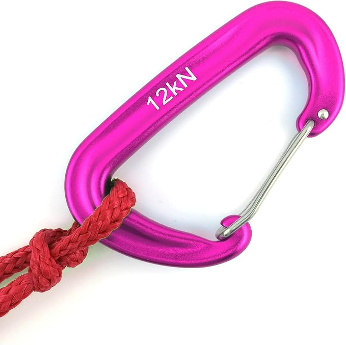 12kN 3.2"x2" Heavy-Duty Carabiner Clips - Image 5