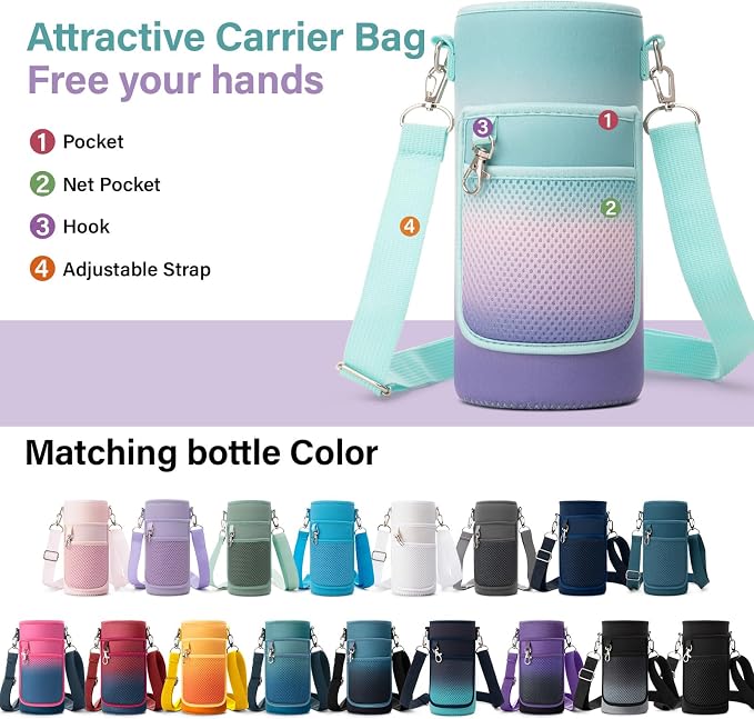 DYSANKY Insulated Water Bottle | Thickened Stainless Steel Vacuum Metal | - Image 4