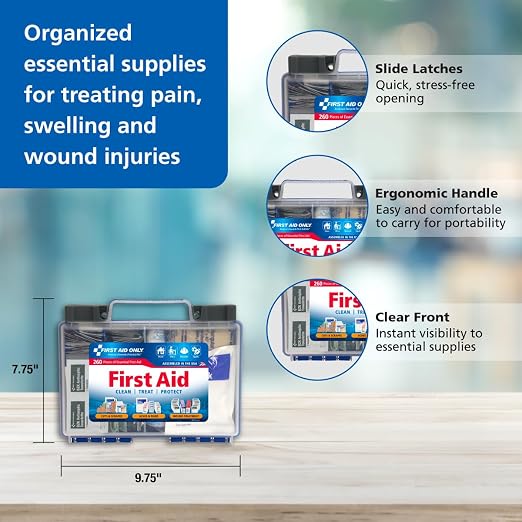 First Aid Only 91248 OSHA-Compliant First Aid Kit, All-Purpose 50-Person - Image 4