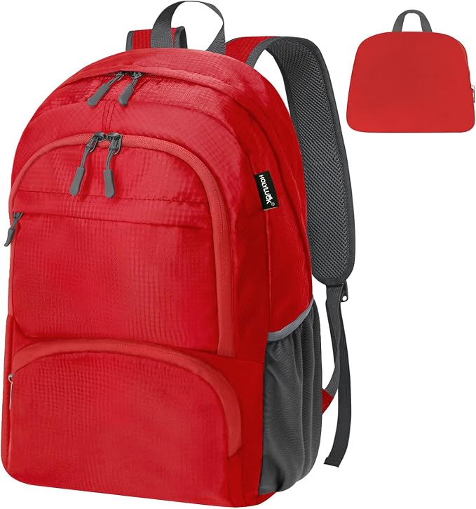 HOLYLUCK 20L Lightweight Packable Hiking Daypack Foldable Backpack by holyluck