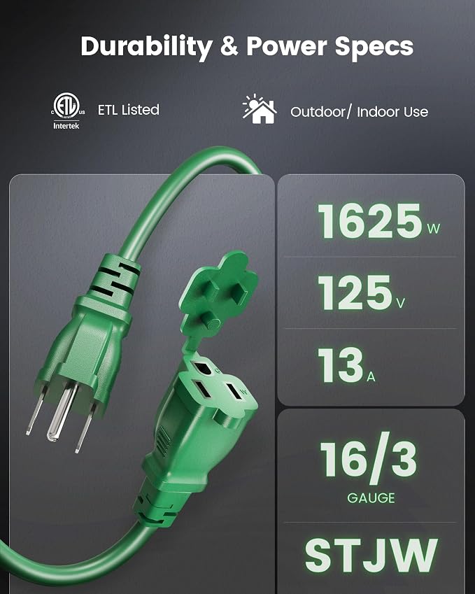 SURAIELEC Outdoor Extension Cord - Image 5