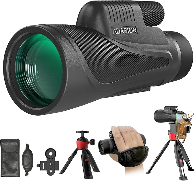 15x56 HD Monocular Telescope High Powered by Adasion