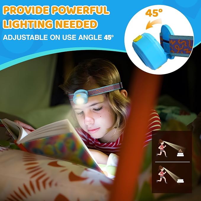 EverBrite LED Headlamp Rechargeable Kids Headlamp - Image 4