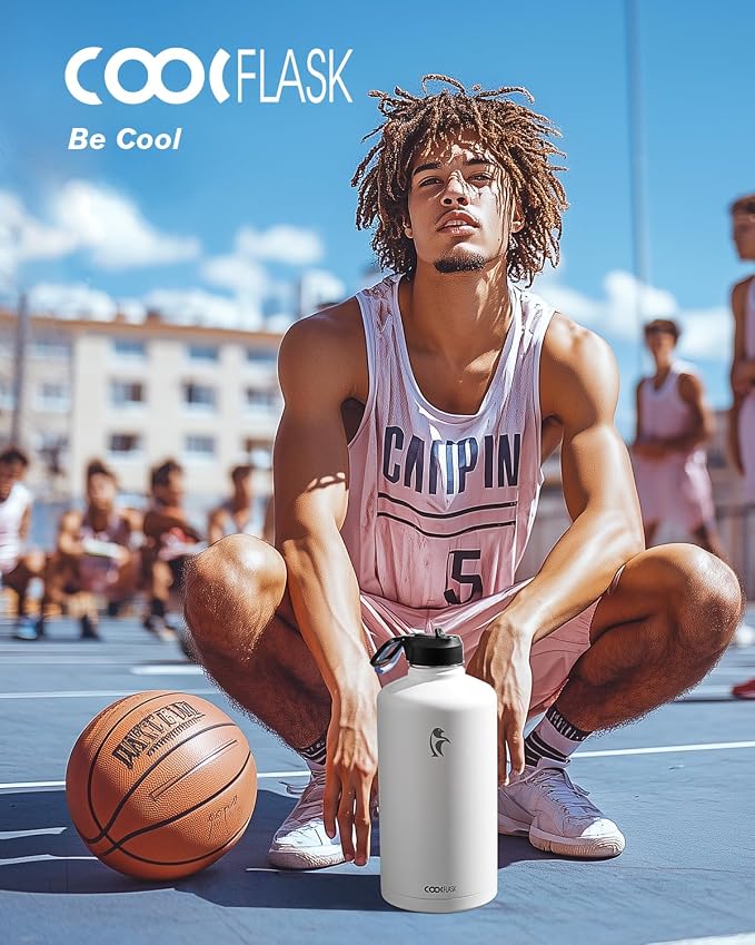Coolflask 128 oz Gallon Water Bottle Insulated - Image 6