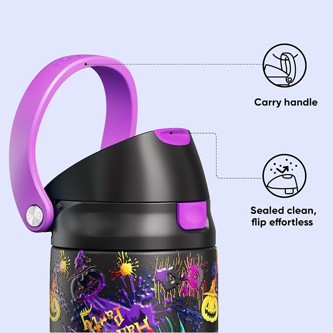 Encool SwiftSip Insulated Stainless Steel Water Bottle - Image 3
