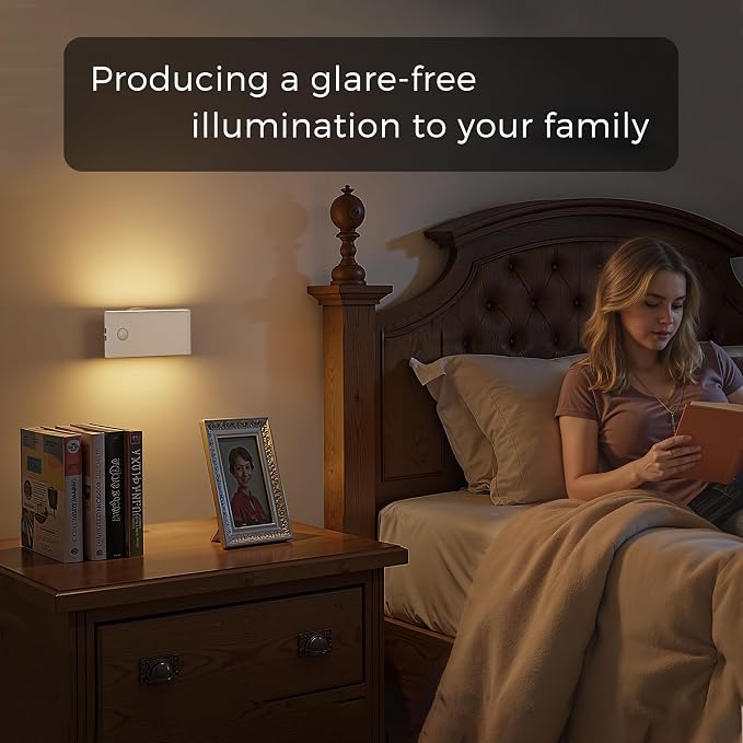 L LOHAS LED Motion Sensor Night Light, Rechargeable Stair Lights Indoor - Image 7