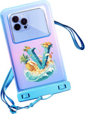 Personalized Initial Waterproof Phone Pouch Case by Unknown