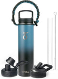 Trebo 24 oz Water Bottle Insulated by StayHotStayColdStayGreen