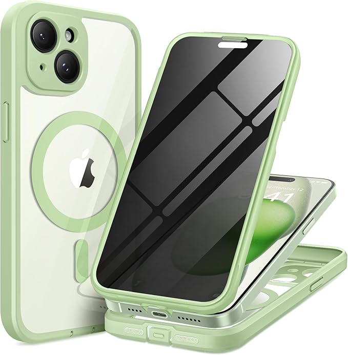 TIESZEN Magnetic for iPhone 15 Plus Case, Compatible by TIESZEN