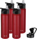 HASLE OUTFITTERS Insulated Water Bottle 22 oz Double Wall Stainless Steel Water by HASLEOUTFITTERS