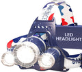 DanForce Headlamp. USB Rechargeable LED Head Lamp. Ultra Bright LUMINUS 1080 by DanForce
