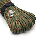 PSKOOK Survival Paracord Parachute Fire Cord Survival Ropes Red Tinder Cord PE by PSKOOK