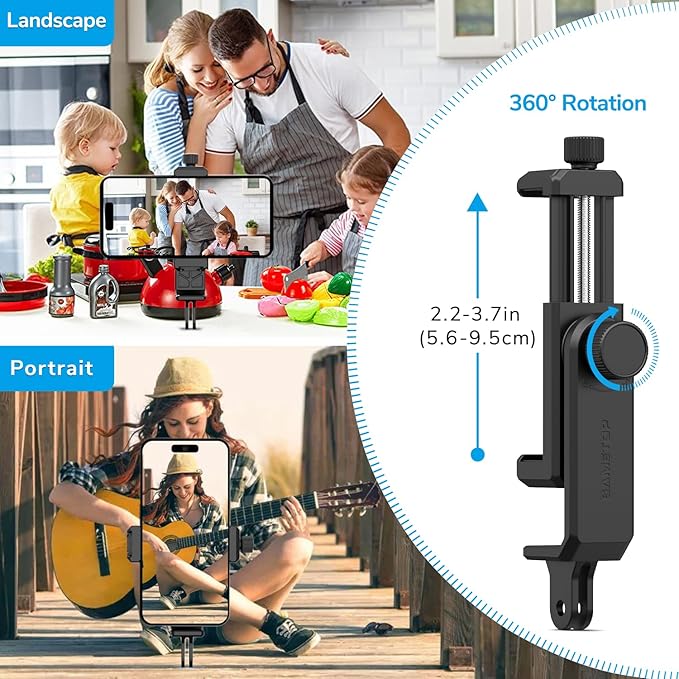 Gooseneck Phone Holder Clamp Clip Mount Cell Phone Stand - Image 3