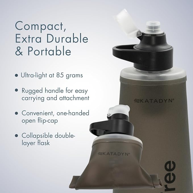 Katadyn BeFree 1.0L Ultralight Collapsible Water Filter Bottle - Image 4