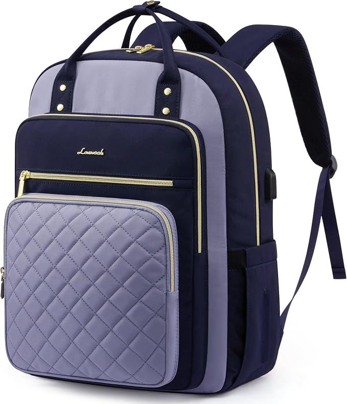 LOVEVOOK Laptop Backpack Purse for Women, 15.6" Laptop Bag for Travel by LOVEVOOK