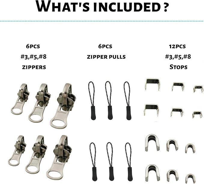 Universal Zipper Repair Kit - Image 2