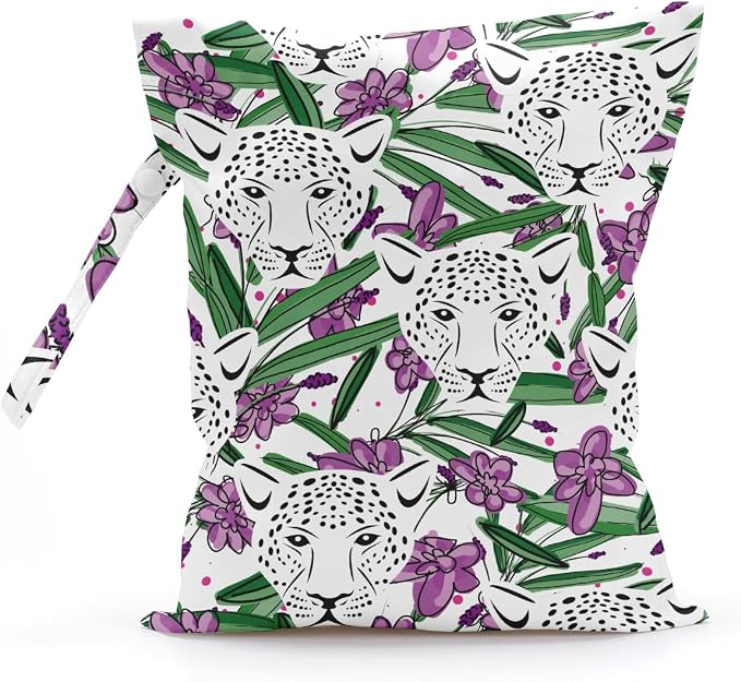 Wet Bag, Wet Dry Bag, Wet Bag for Swimsuit, Dirty Yoga Gym Clothes, Makeup Bag - Image 2
