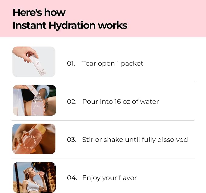 Instant Hydration Sugar Free Electrolytes Powder Packets - Image 7