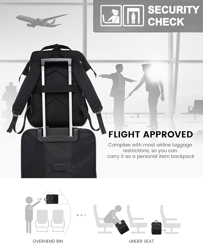 LOVEVOOK 17.3 Inch Laptop Backpack, Large Travel Backpack - Image 5