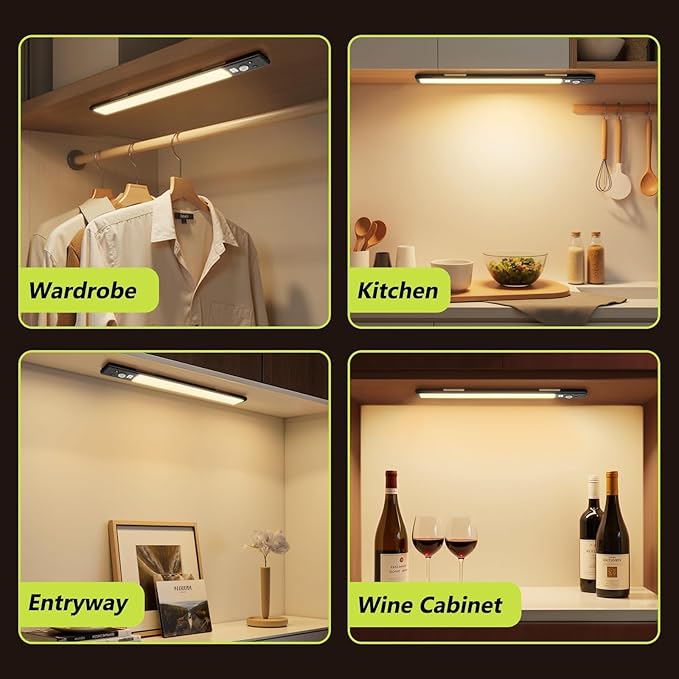 Mpotmiy 2 Pack 12" Under Cabinet Lights - Image 7