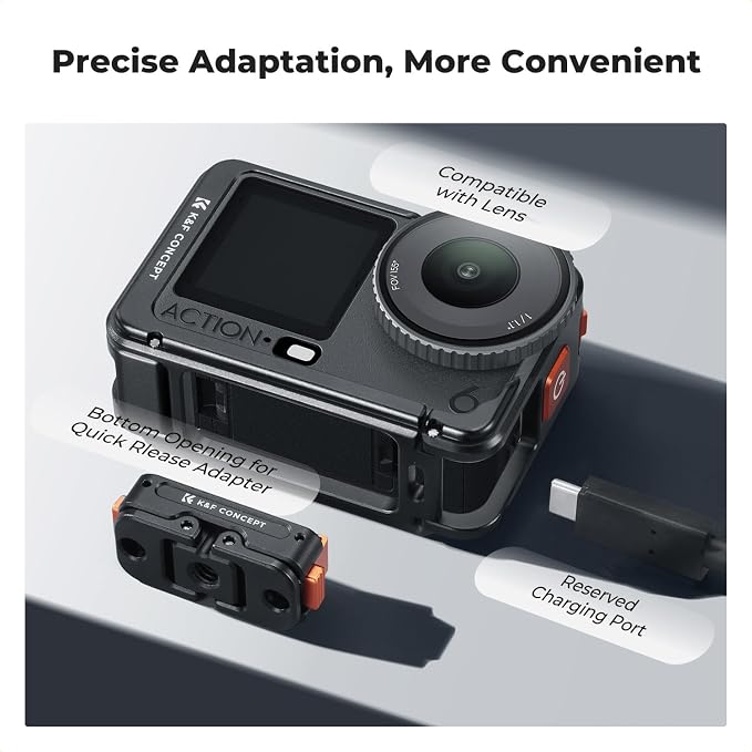 K&F CONCEPT Aluminum Alloy Camera Cage Compatible - Image 4