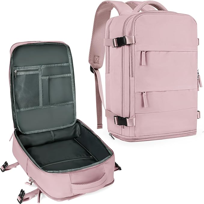 coowoz Large Travel Backpack For Women Men, Carry On Backpack Flight Approved by coowoz