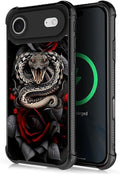 for iPhone 17 Air Case, for MagSafe Graphic Design for Girl Boy Soft Silicone by FKBRCL4U