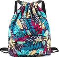 Waterproof Drawstring Bag, Gym Bag Sackpack Sports Beach Backpack by Risefit
