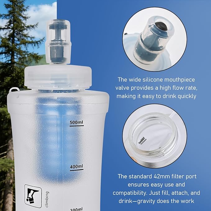 1L Collapsible Water Bottle - Image 4