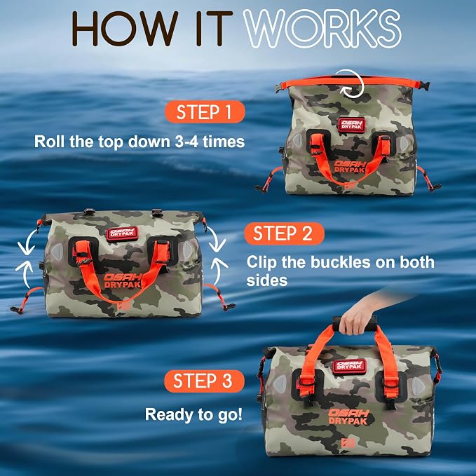 OSAH DRYPAK Waterproof Duffel Bag - Image 5