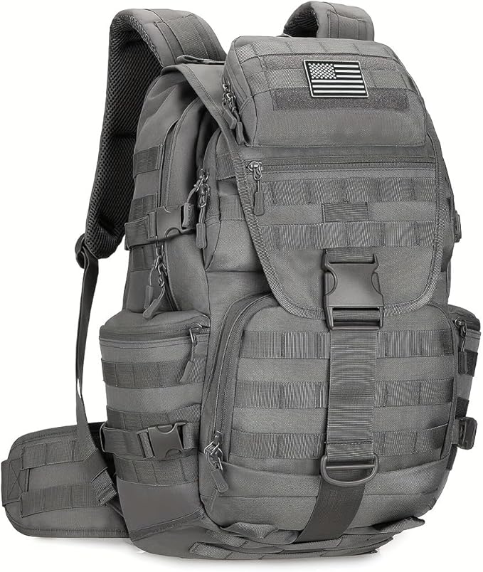50L Military Tactical Backpack 3 Day Assault Pack Molle Daypack Hiking Backpack by HongXingHai