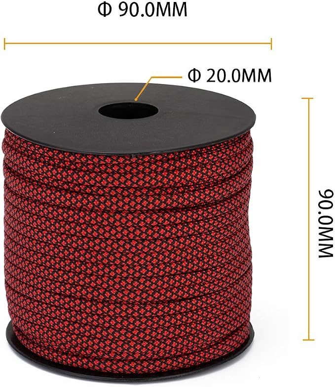MOOCY Paracord 550, 5/32 in x 164 ft, 7 Inner Strands/Parachute Cord, Nylon - Image 3