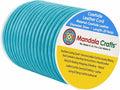 Mandala Crafts Round Genuine Turquoise Leather Cord by MandalaCrafts