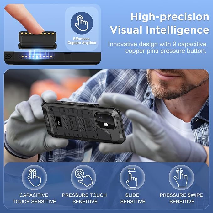 Mitywah Waterproof Case for iPhone 16 Plus, Shockproof Heavy Duty Case - Image 7