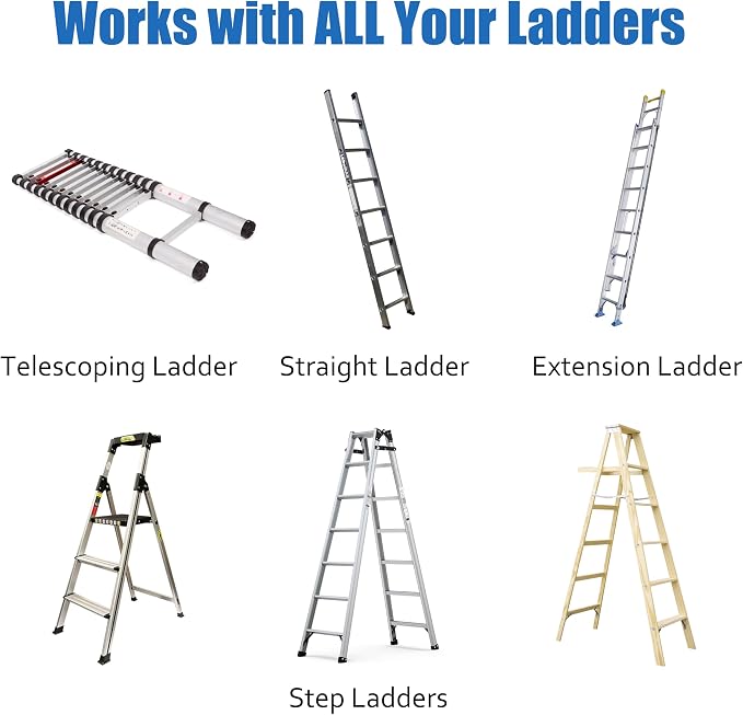 TRUSOON Ladder Storage Pulley Hoist, Self Locking Function Ladder Hanger - Image 7
