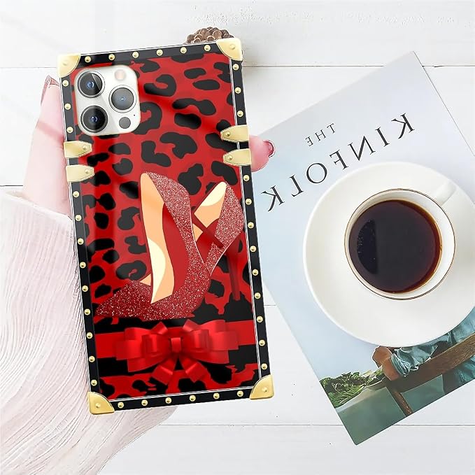 Compatible with iPhone 11 Pro Max Case, Elegant High Heels Luxury Golden - Image 7