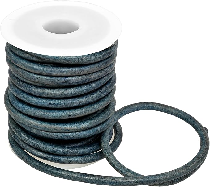 GENIQUE Real/Genuine Round Leather String Cord - Image 4