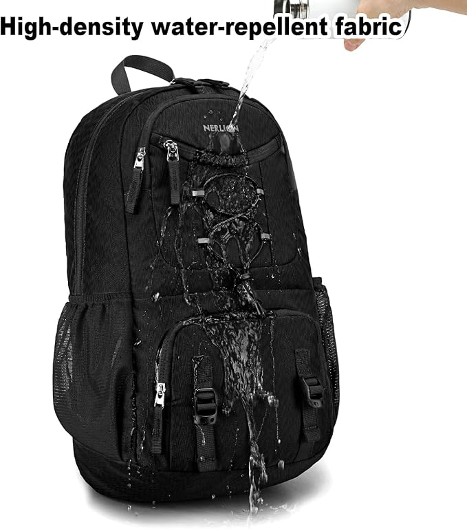 Nerlion Lightweight Foldable 35L Hiking Backpack Travel Backpack - Image 6