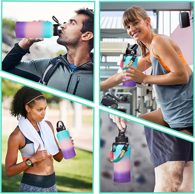 Insulated Stainless Steel Water Bottle - Image 8