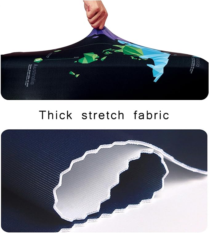 WUJIAONIAO Travel Luggage Cover Baggage Suitcase Cover Protector Skins 18-32 - Image 3