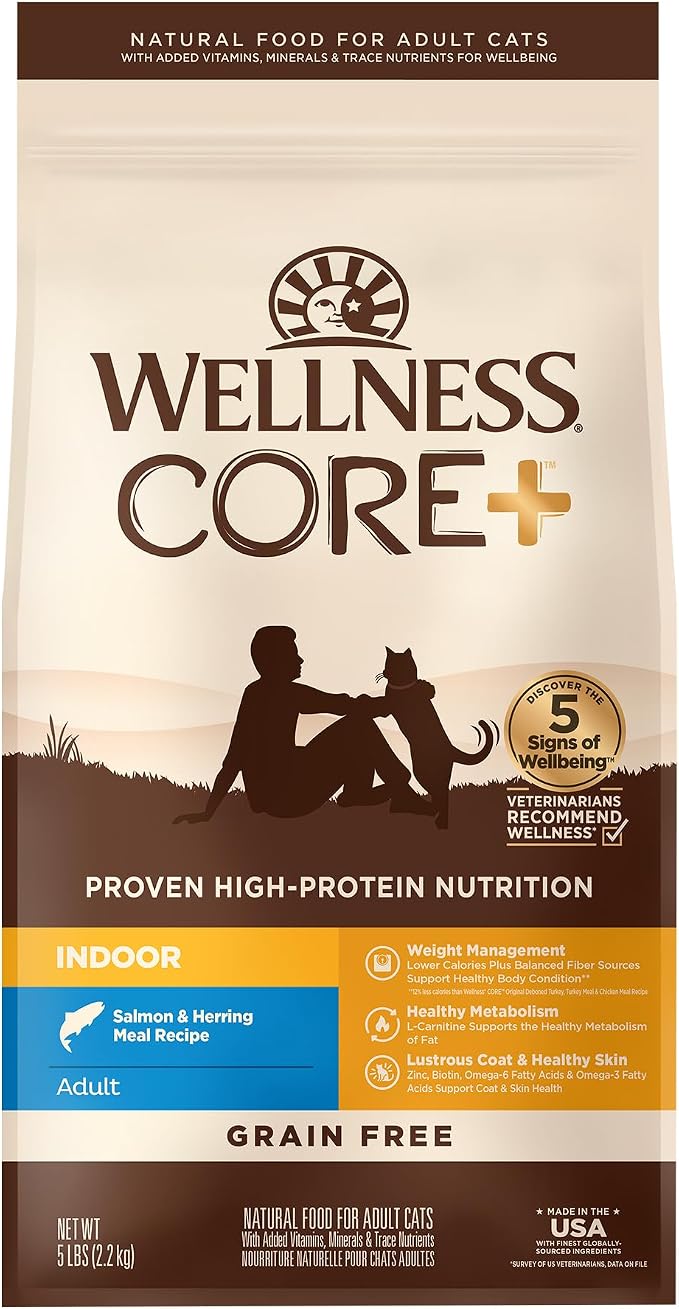 Wellness CORE+ Adult Dry Cat Food by WellnessNaturalPetFood