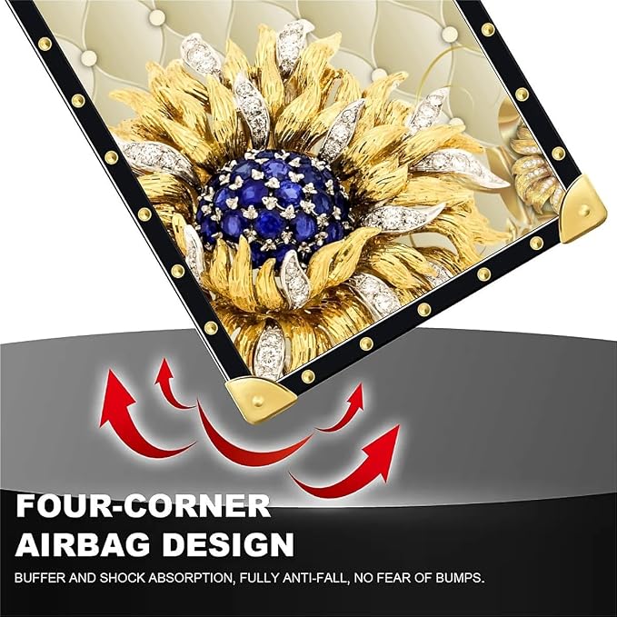 for iPhone 17 Pro Max Case Luxury Golden Decoration - Image 6