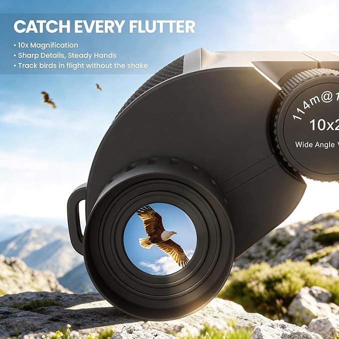 Aurosports Compact Binoculars for Adults and Kids - Image 2