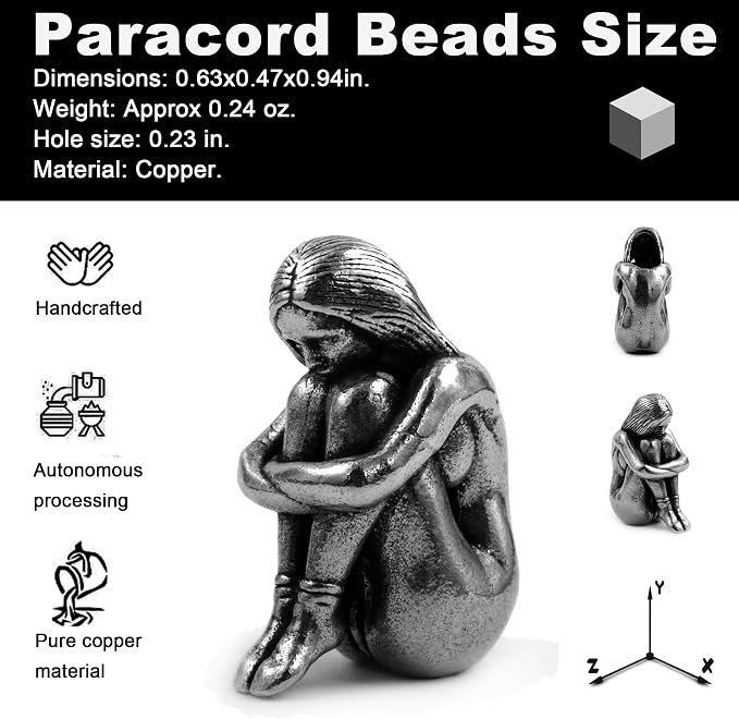 Paracord Beads with Hole, Suitable - Image 2