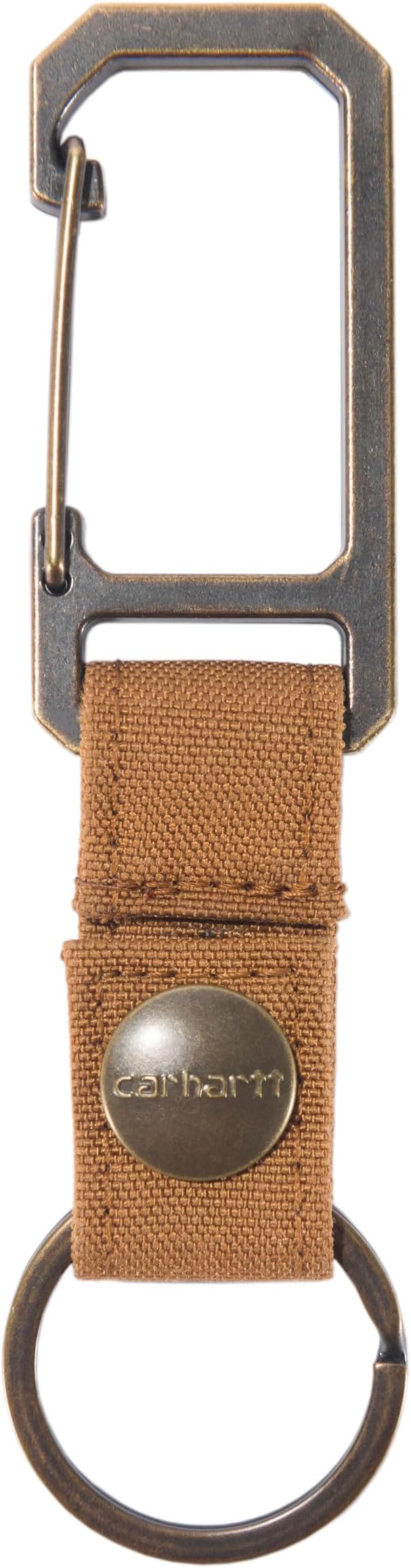 Carhartt Unisex Adult Durable Metal Key Keeper, Belt Loop Key Ring Holder by Carhartt