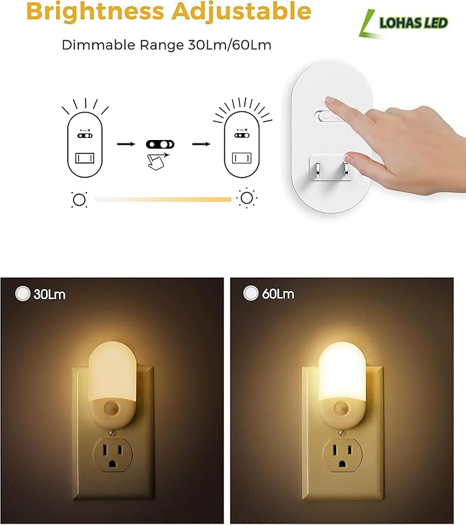 L LOHAS LED Motion Sensor Night Light, Motion Activated Night Light, Night - Image 3