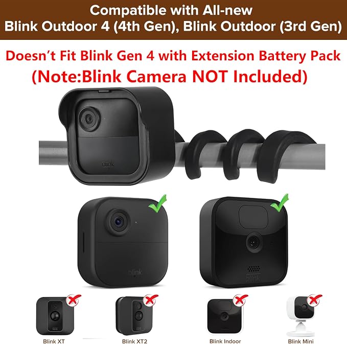 delilyn Flexible Twist Mount for All-New Blink Outdoor 4 & Blink Outdoor - Image 2