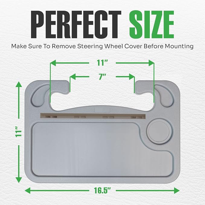 lebogner Steering Wheel Tray, Car Food Trays - Image 7