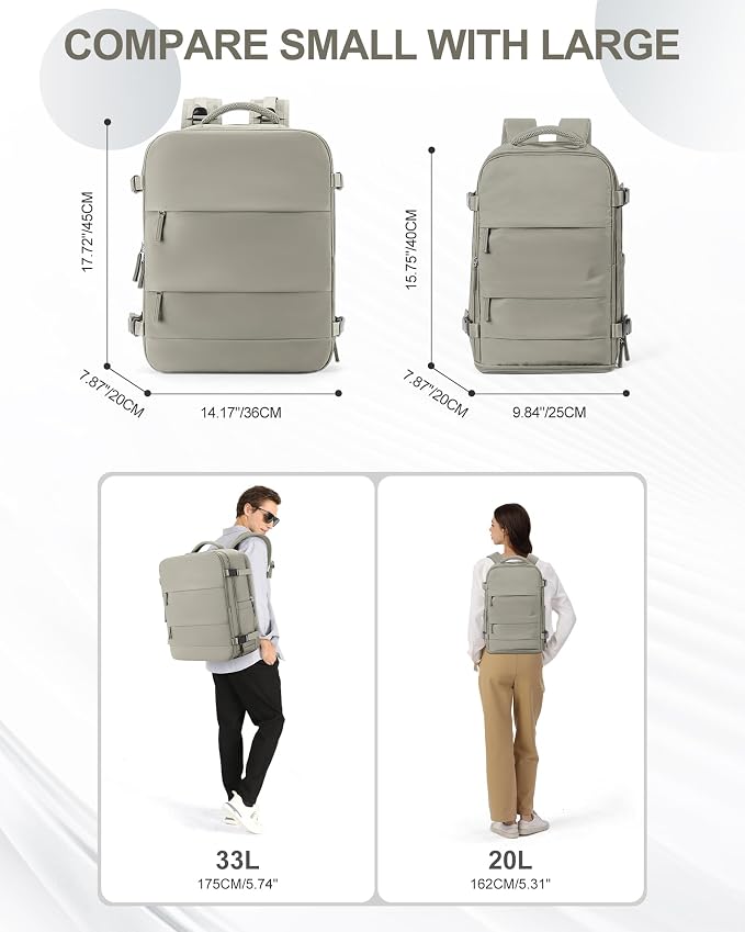 coowoz Travel Backpack Carry On - Image 7